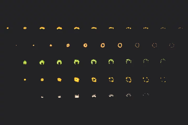 Explosion Vector Sprite Effects