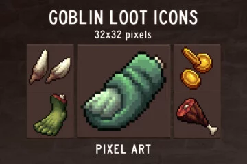 2d Pixel Art Game Assets, Game Assets