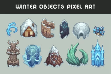 2D Pixel Art Game Assets #3, Game Assets