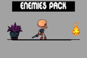 Free Fantasy Enemies Pixel Art Sprite Pack