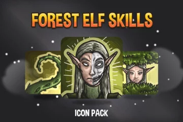 Forest Elf Skills Icon Pack