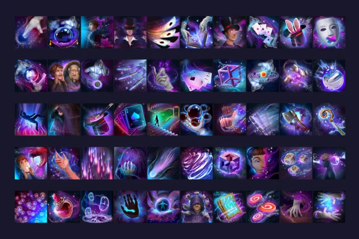 RPG Illusionist Skill Icons