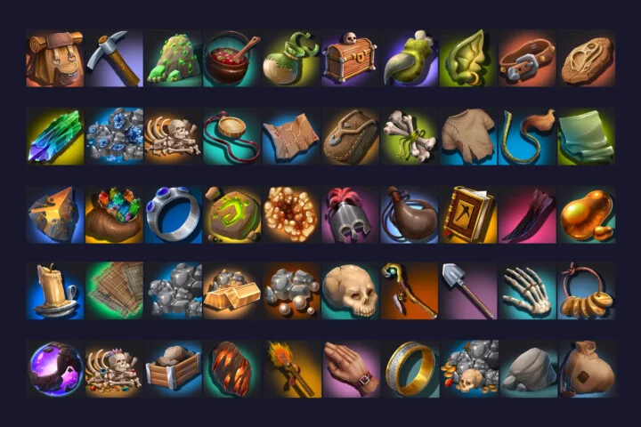 RPG Kobold Loot Icons