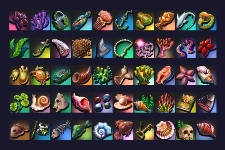 RPG Sea Loot Icons