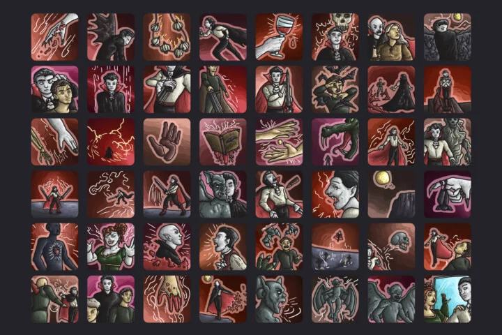 Vampire Skills Icon Pack