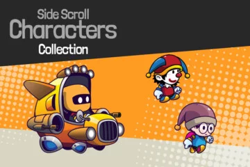 Side Scroll Heroic Characters Asset Pack