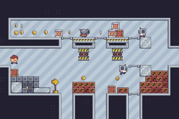 Free Simple Platformer Game Kit Pixel Art