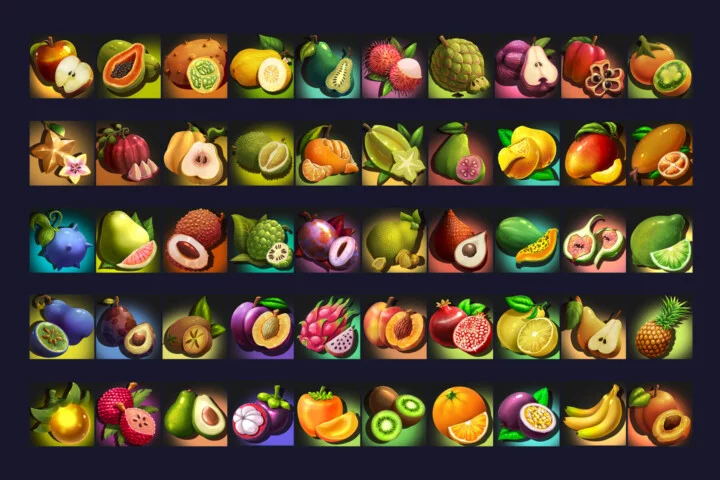 RPG Fruit Icons