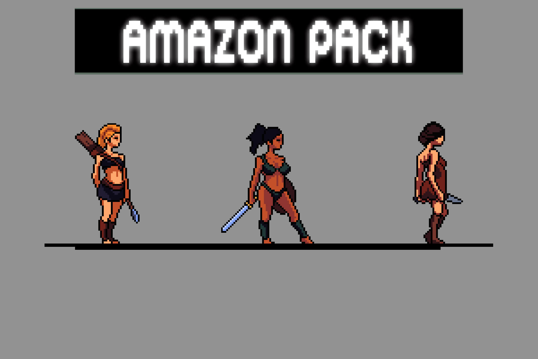 amazon-woman-sprite-sheets-pixel-art-craftpix