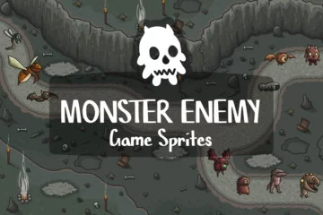 Free Monster Enemy Sprites for Tower Defense