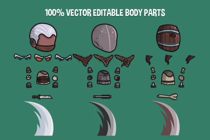 Mimic Chibi Character Sprites