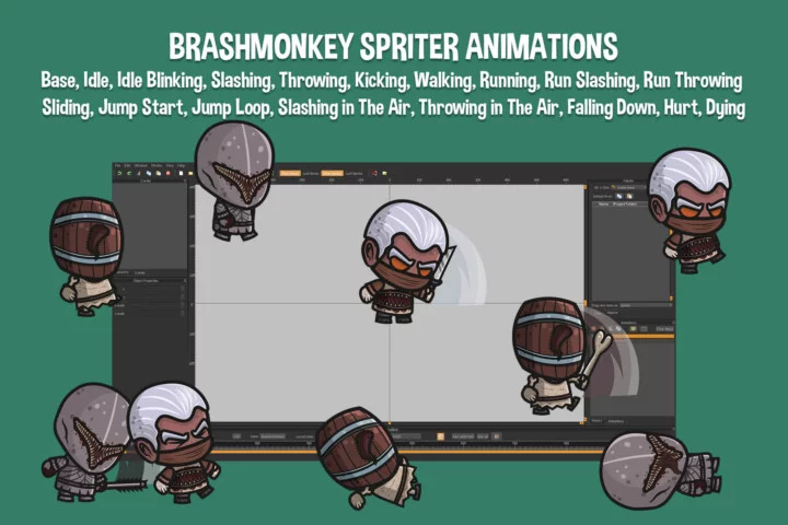 Mimic Chibi Character Sprites