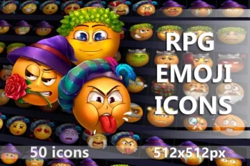 Free Emoji Icons for RPG Games