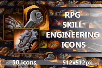 RPG Engineering Skill Icons