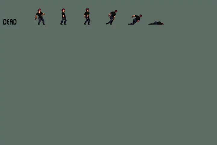Bandits Pixel Art Character Sprite Sheets Pack