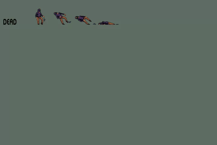 Bandits Pixel Art Character Sprite Sheets Pack