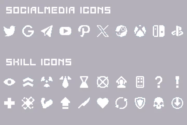 Free GUI for Cyberpunk Pixel Art