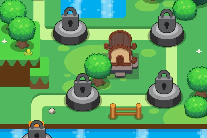 The Top-Down Level Map Asset Pack