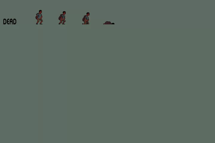 City Man Pixel Art Character Sprite Sheets