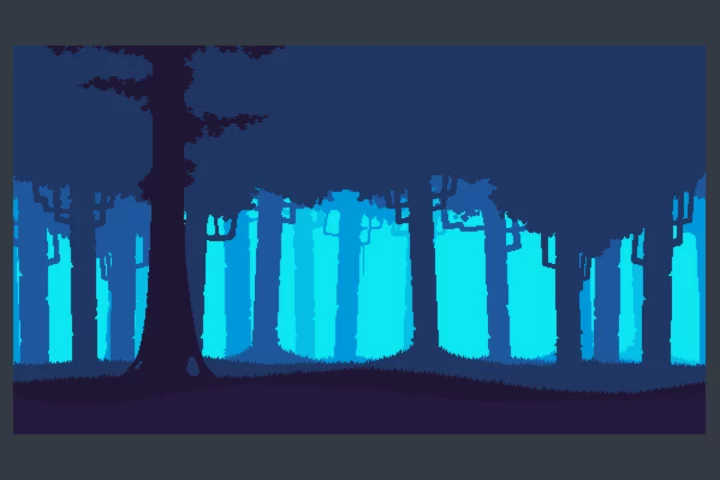 Forest and Trees Free Pixel Backgrounds