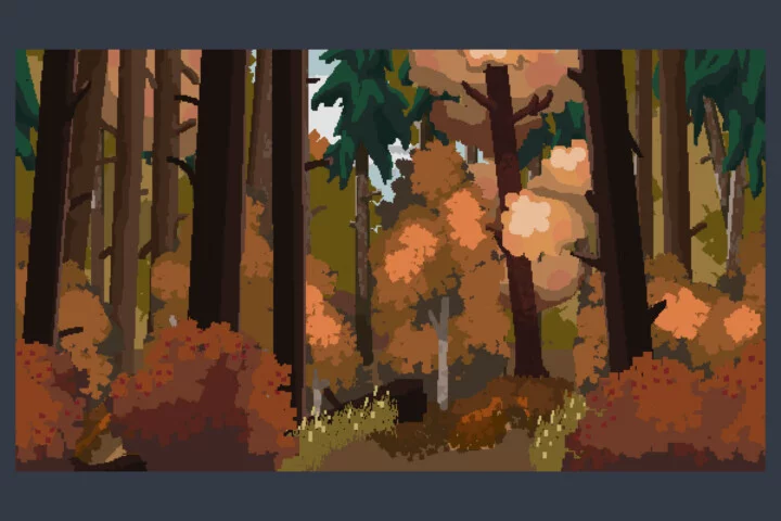 Free Autumn Pixel Backgrounds for Game