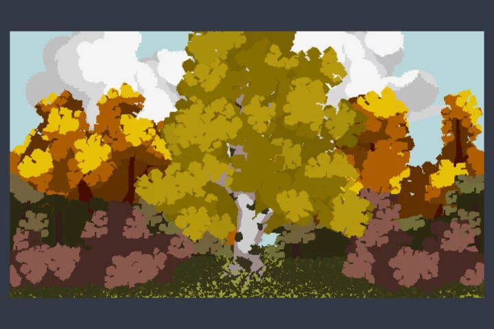 Free Autumn Pixel Backgrounds for Game