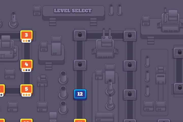 Level Map Asset Pack for 2D Game