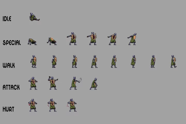 Mimic 2D Pixel Character Sprite Pack