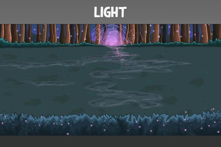 Dark Magic Battle Game Backgrounds