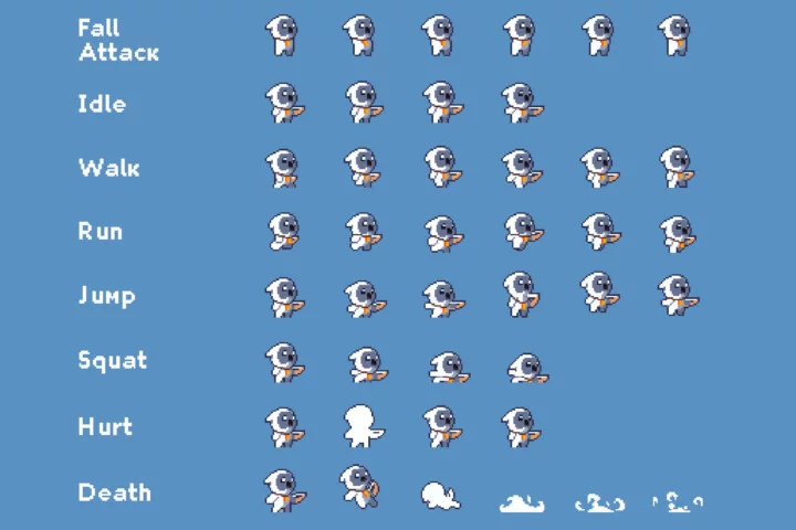 Free Tiny Pixel Hero Sprites with Bow Attacks