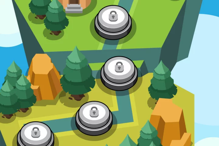 The Top-Down Level Selection Asset Pack