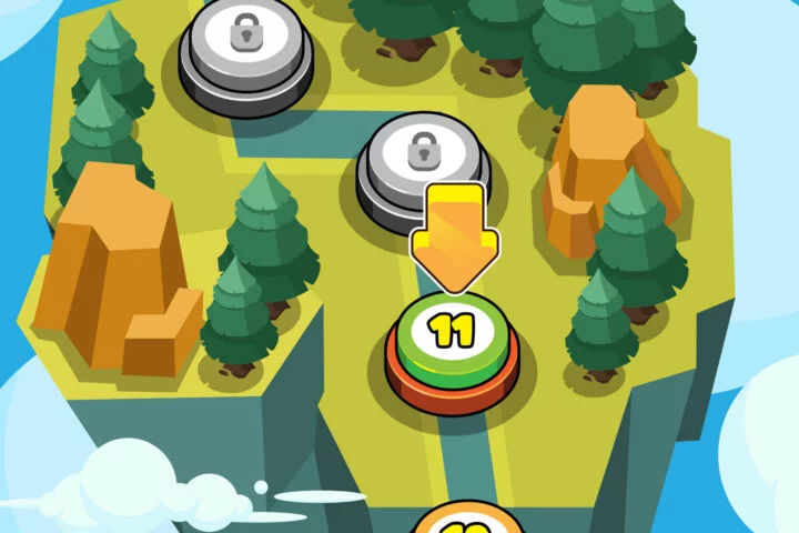 The Top-Down Level Selection Asset Pack