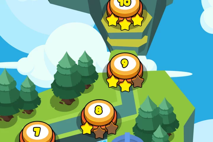 The Top-Down Level Selection Asset Pack