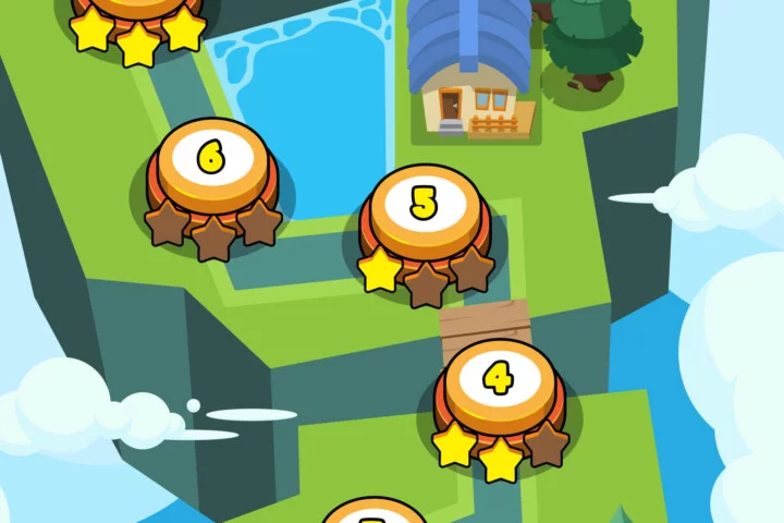 The Top-Down Level Selection Asset Pack