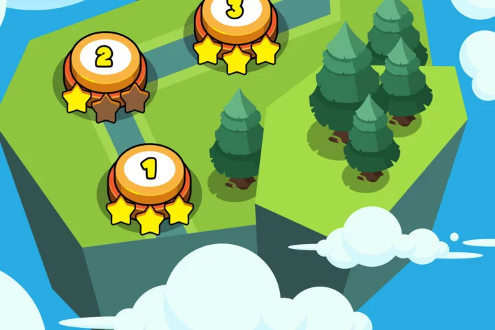 The Top-Down Level Selection Asset Pack