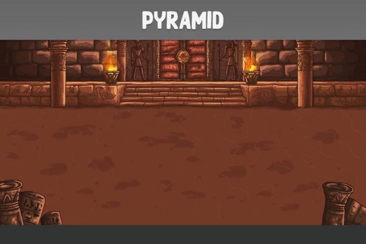 Horizontal Egypt Battle Backgrounds