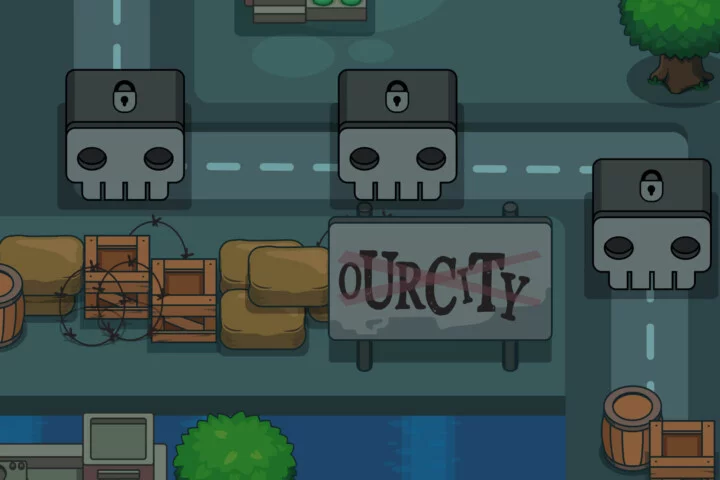 Top-Down Level Map Asset Pack for Zombie Game