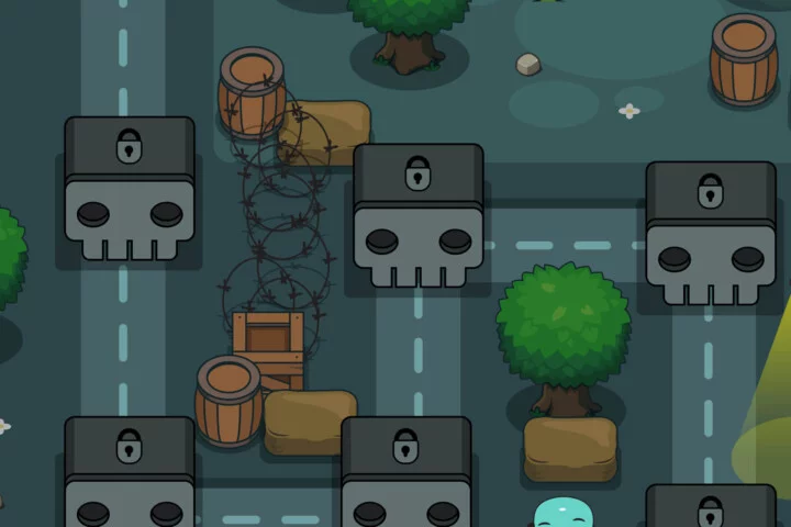 Top-Down Level Map Asset Pack for Zombie Game