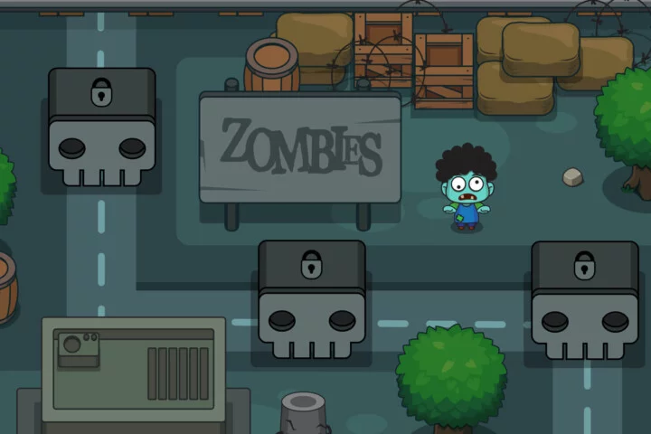 Top-Down Level Map Asset Pack for Zombie Game