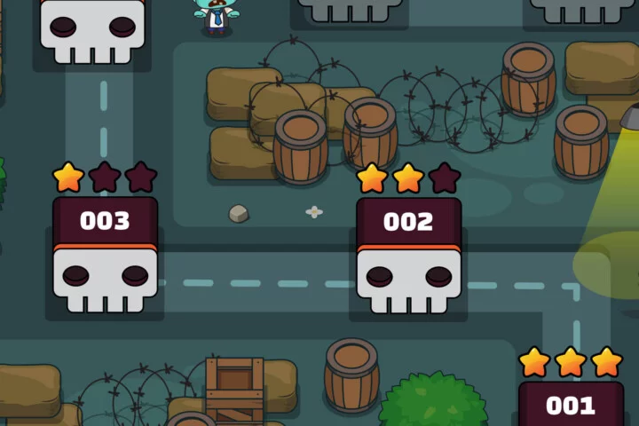 Top-Down Level Map Asset Pack for Zombie Game