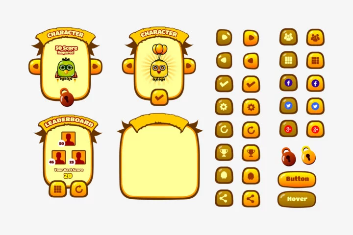 Cartoon Copter Game Asset Mini Kit