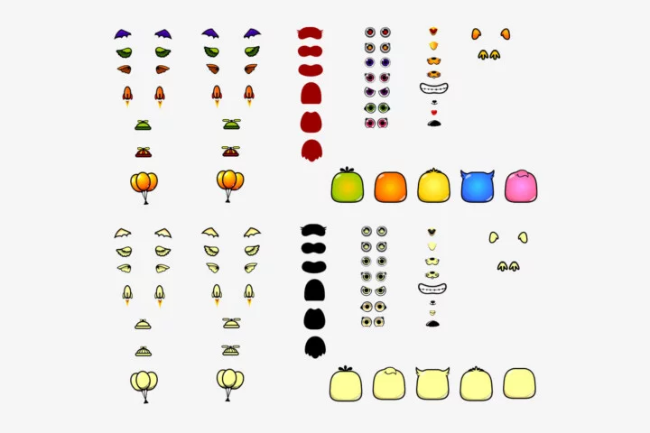 Cartoon Copter Game Asset Mini Kit