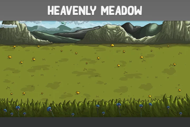 Flying Island Battle Backgrounds