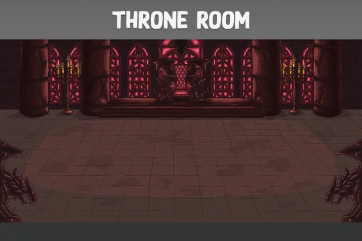 Vampire Horizontal Battle Backgrounds