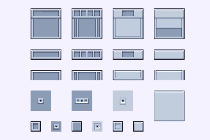 Free Top-Down Roguelike Game Kit Pixel Art