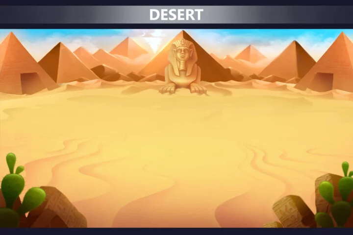 Horizontal Egypt Battle Backgrounds