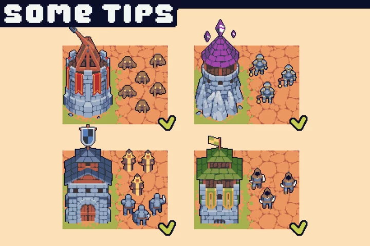 Medieval Enemy for TD Pixel Asset Pack