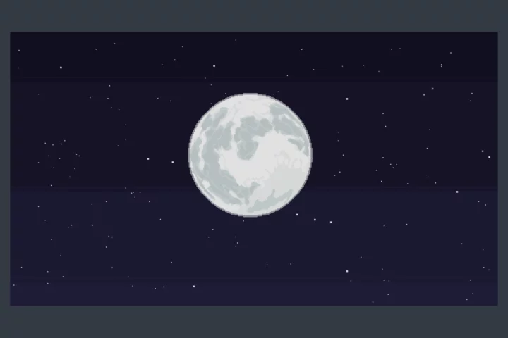 Free Moon Pixel Game Backgrounds