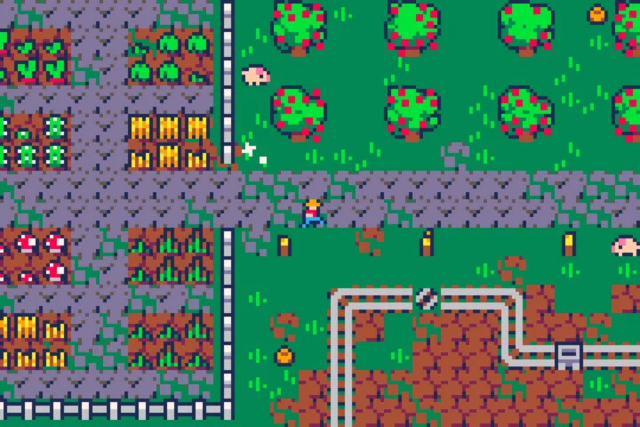 Free Retro Tiny Farm Kit Pixel Assets for Pico-8