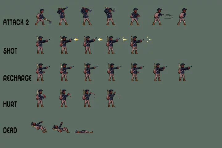 Survivalist Sprite Sheet Pixel Art Pack
